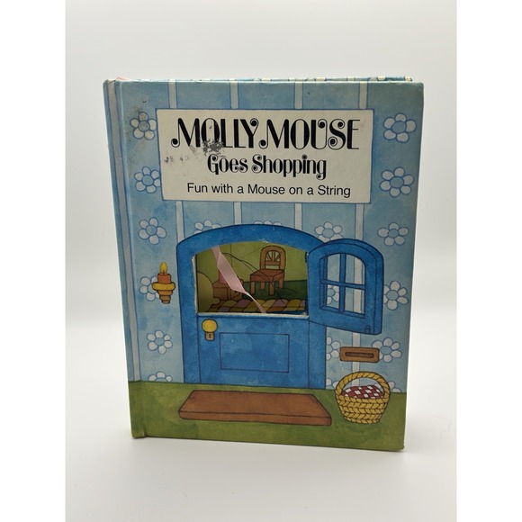 Other - Molly Mouse Goes Shopping‎ Fun with a Mouse on a String 1979 HC Collectible